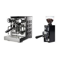 Rocket Espresso Appartamento TCA, black + Eureka Mignon Libra 65 All Purpose, CR black