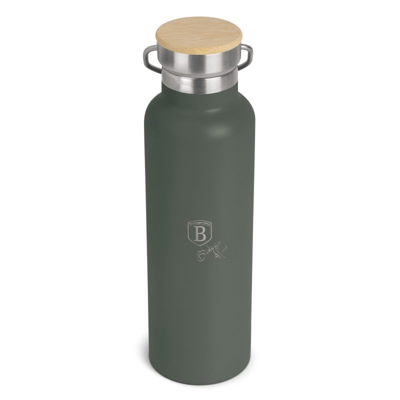 BERLINGERHAUS Termoska lahev s dvojitou stěnou nerez 0,6 l Matte Green Collection