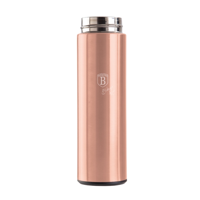 BERLINGERHAUS Termoska nerez s LED displejem 450 ml Rosegold Metallic Line