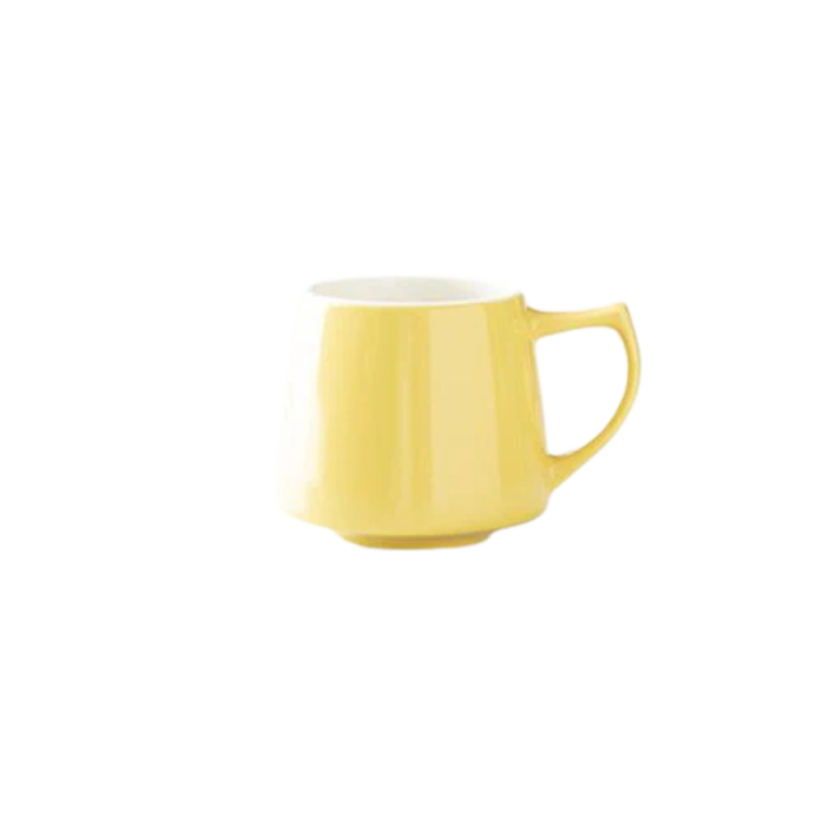 Origami AromaCup porcelánový hrnek 200 ml žlutý