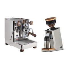 LELIT Bianca  V3 PL162T + Eureka Mignon Single Dose PRO, White & Oak