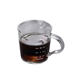 Obojstranná sklenená odmerka Tairro 70 ml