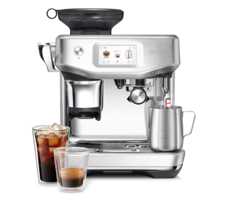 Kávovar Sage SES882BSS THE BARISTA™ Touch Impress Cold Extraction Silver