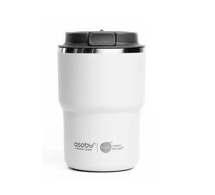 Asobu MINI PICK-UP Reisebecher 350 ml WEISS