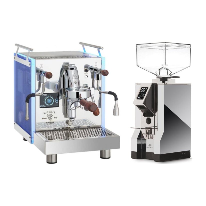 Bezzera Matrix MN + Eureka Mignon Specialita, CR Chrome
