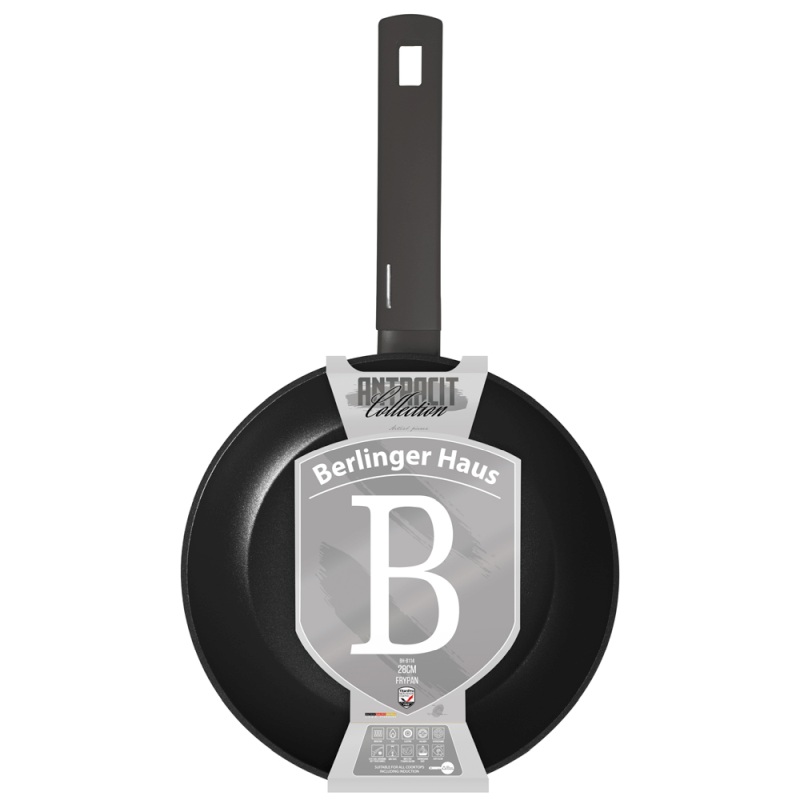 BERLINGERHAUS Pánev s titanovým povrchem 28 cm Antracit Collection