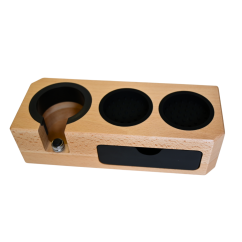 Tairro pěchovací stanice dřevěná se šuplíkem, oak