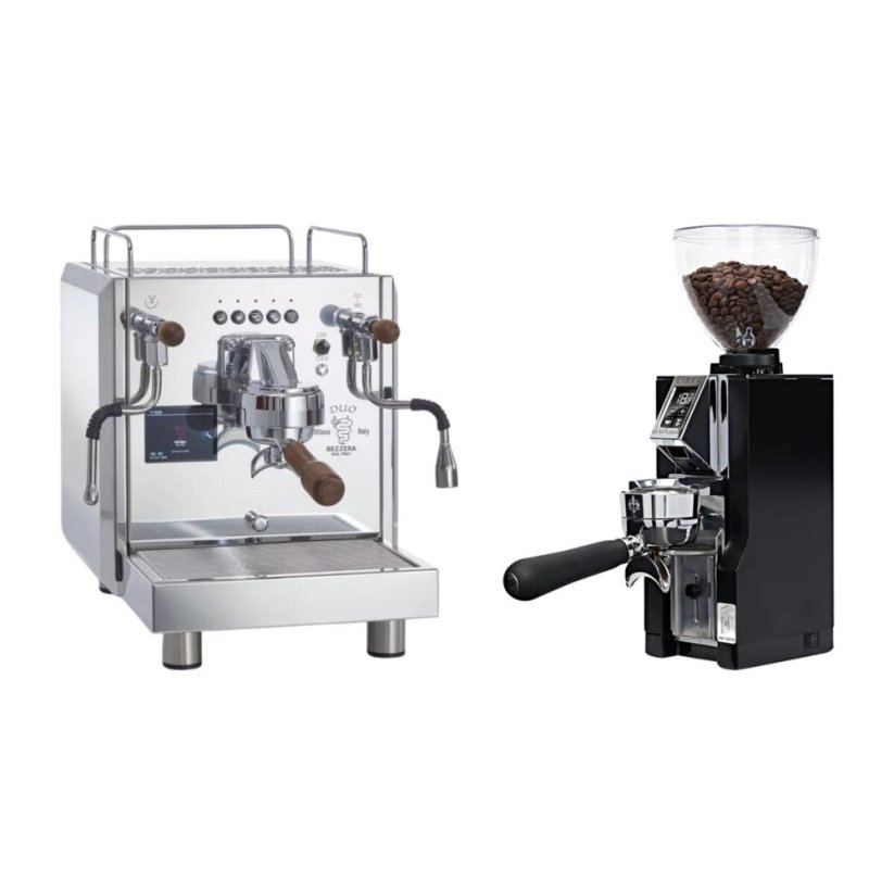 Bezzera DUO DE + Eureka Mignon Libra 65 All Purpose, CR black