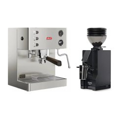 Lelit Elizabeth PL92T + Eureka Mignon Zero 55s Black