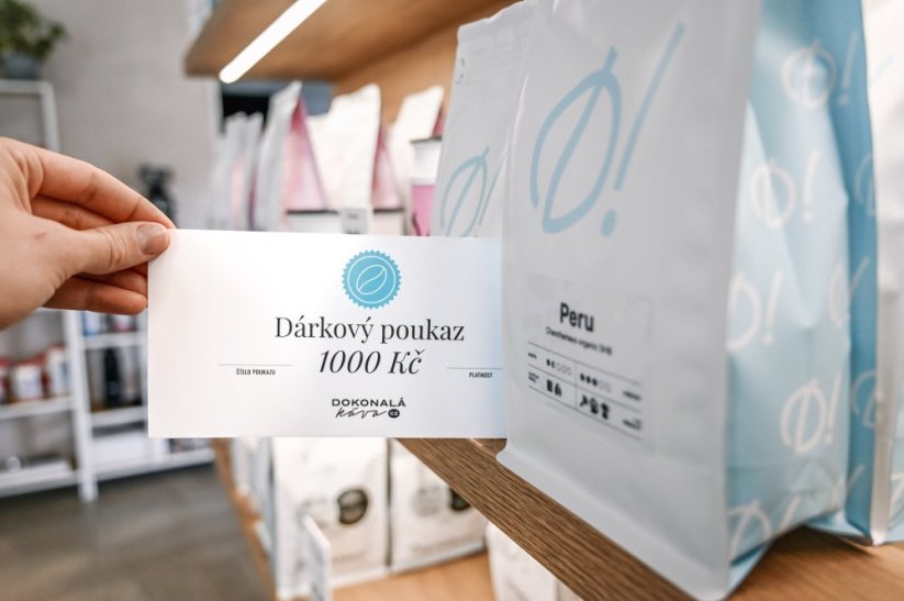 Dárkový poukaz v hodnotě 1000 Kč - Varianta poukazu: Dárkový poukaz