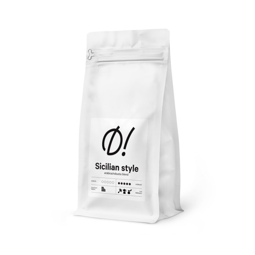 D! Sicilian style 80/20 - Velikost balení - káva: 1000 g