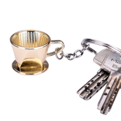 Přívěšek Hario V60 zlatý
