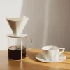 Kinto keramický dripper OCT bílý 4 šálky