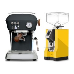 Ascaso DREAM PID Anthracite + Eureka Mignon Specialita, CR Yellow