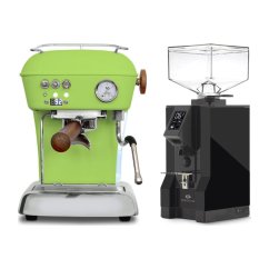 Ascaso DREAM PID Fresh Pistachio + Eureka Mignon Specialita, BL Black