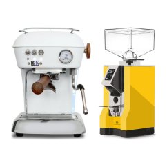 Ascaso DREAM PID Cloud White + Eureka Mignon Specialita, CR Yellow