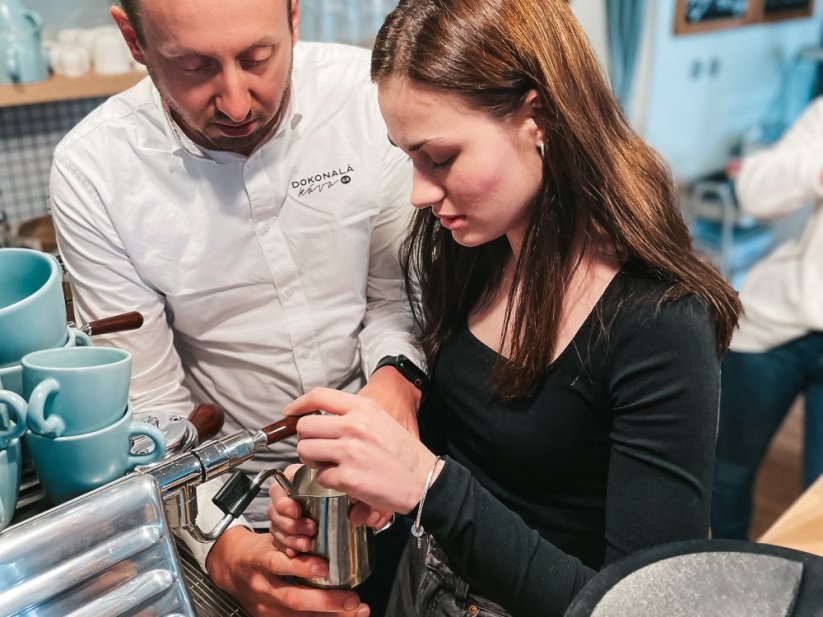 Baristický kurz pro začínající baristy - Termíny: 22.8.2026 Brno - Tom