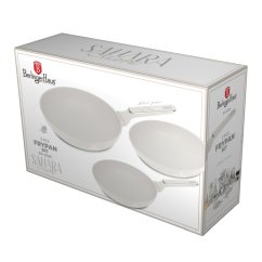 BERLINGERHAUS Sada pánví s titanovým povrchem 3 ks Sahara Marble Collection