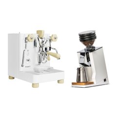 LELIT Bianca V3 PL162T white + Eureka Mignon Zero 65 Speedy ALL PURPOSE white
