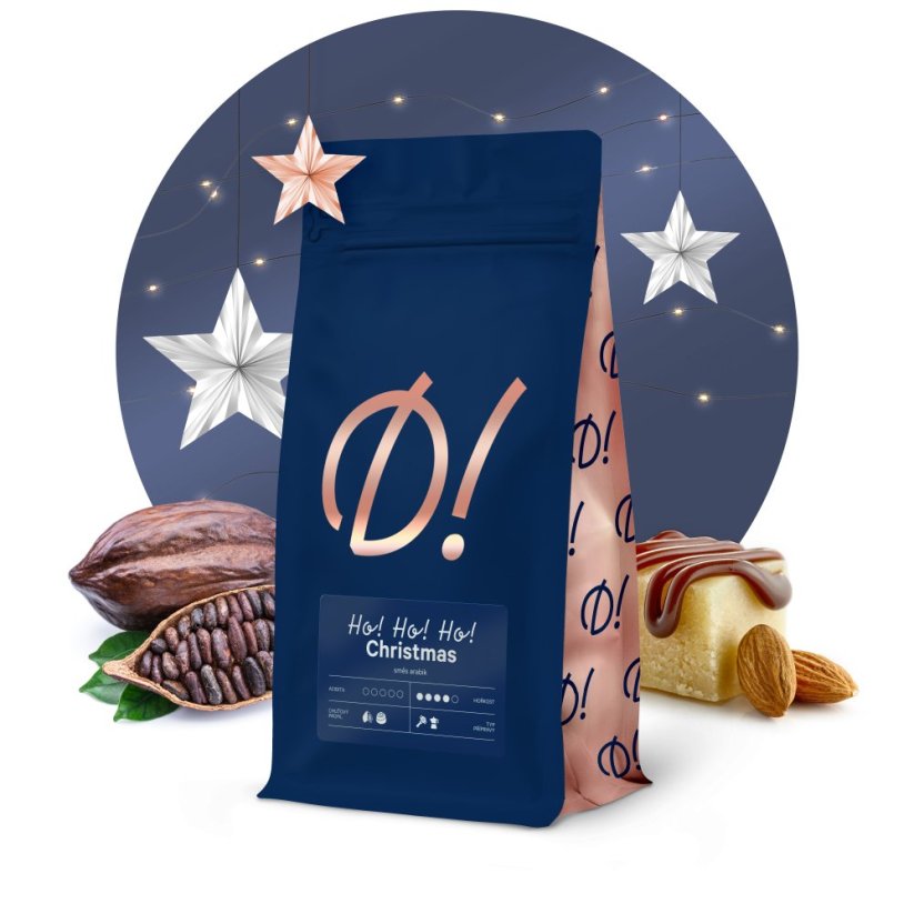 D! Ho! Ho! Ho! Christmas - Velikost balení - káva: 500 g