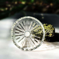 Timemore Crystal Eye skleněný dripper 01 černý