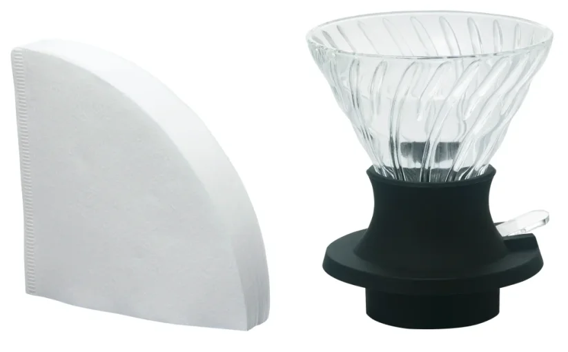Hario Immersion Switch Coffee Dripper V60-02 + 40 filtrů