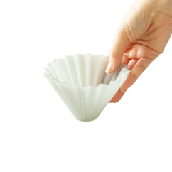 Origami Air plastový dripper S šedá