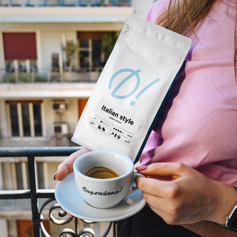 D! Italian style - Velikost balení - káva: 500 g
