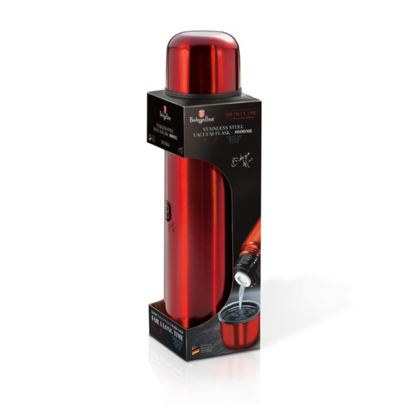 BERLINGERHAUS Termoska nerez 1 l Burgundy Metallic Line
