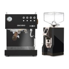 Ascaso Steel DUO PID black + Eureka Mignon Specialita, CR black