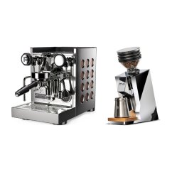 Rocket Espresso Appartamento TCA, copper + Eureka Mignon Zero 65 Speedy ALL PURPOSE chrome