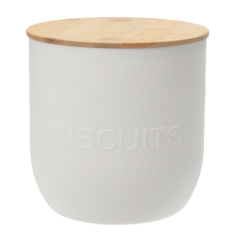 EXCELLENT HOUSEWARE Dóza na potraviny 1,7 bílá