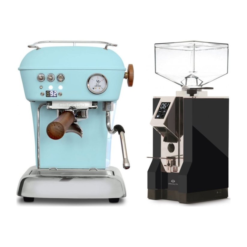 Ascaso DREAM PID Kid Blue + Eureka Mignon Specialita, CR Black
