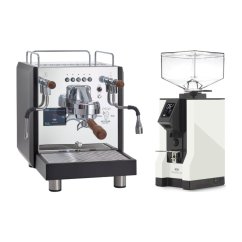 Bezzera DUO DE black + Eureka Mignon Specialita, BL White