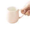 Origami Aroma Barrel porcelánový hrnček 320 ml matný ružový