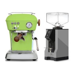 Ascaso DREAM PID Fresh Pistachio + Eureka Mignon Specialita, BL Grey