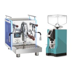 Bezzera Matrix MN + Eureka Mignon Specialita, CR Tiffany blue