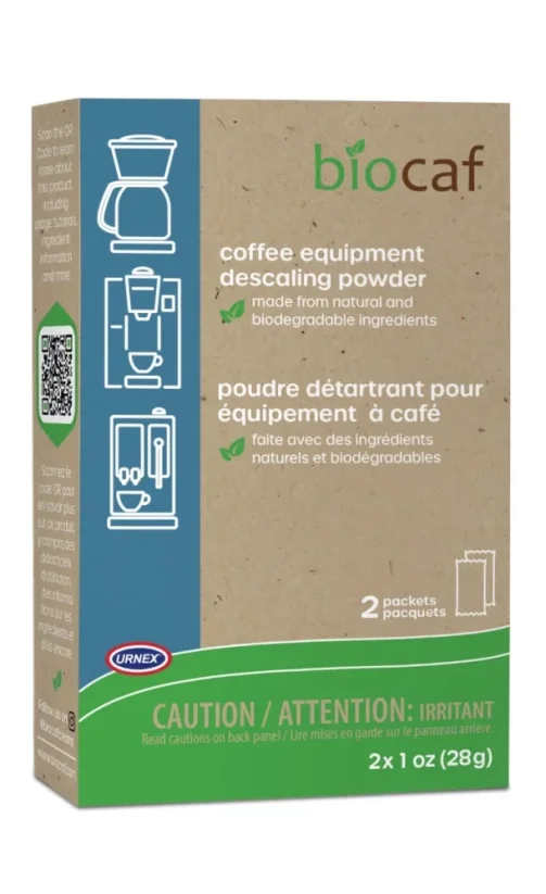 Urnex BioCaf prášek na odvápnění 2x28 g