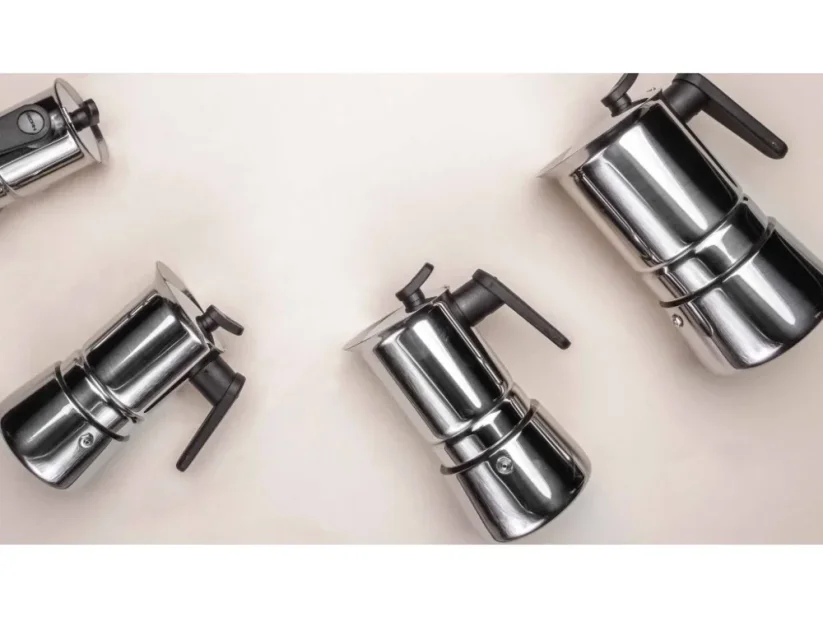 Moka konvička Pedrini Steel moka - Velikost porce moka: 10 porcí