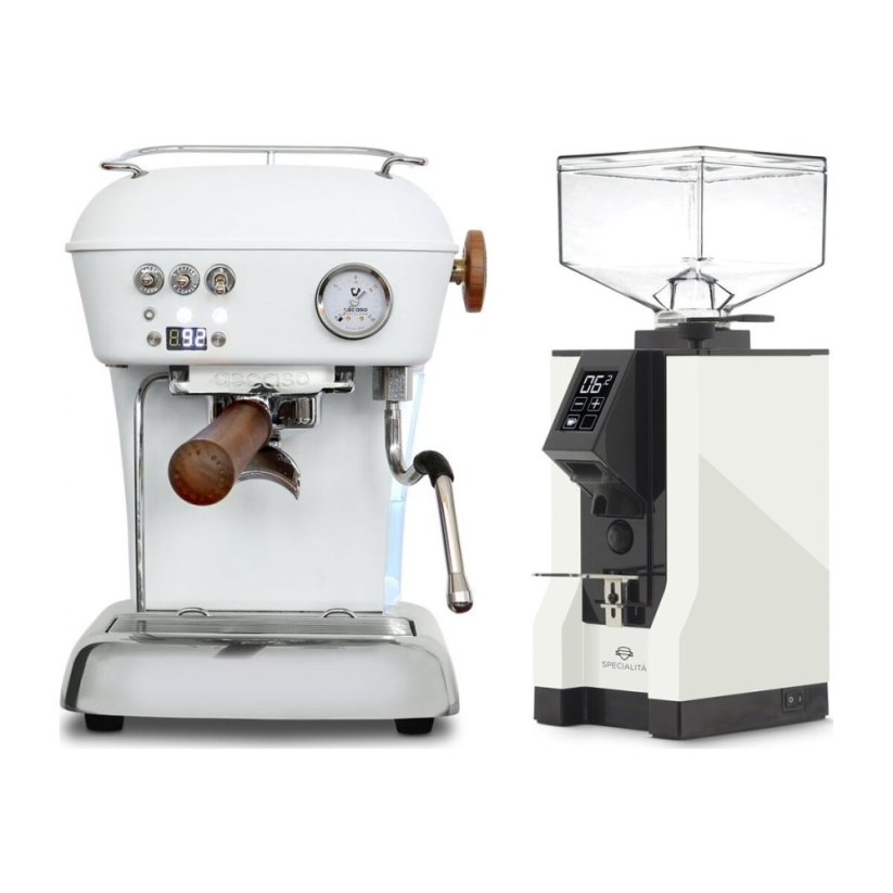 Ascaso DREAM PID Cloud White + Eureka Mignon Specialita, BL White