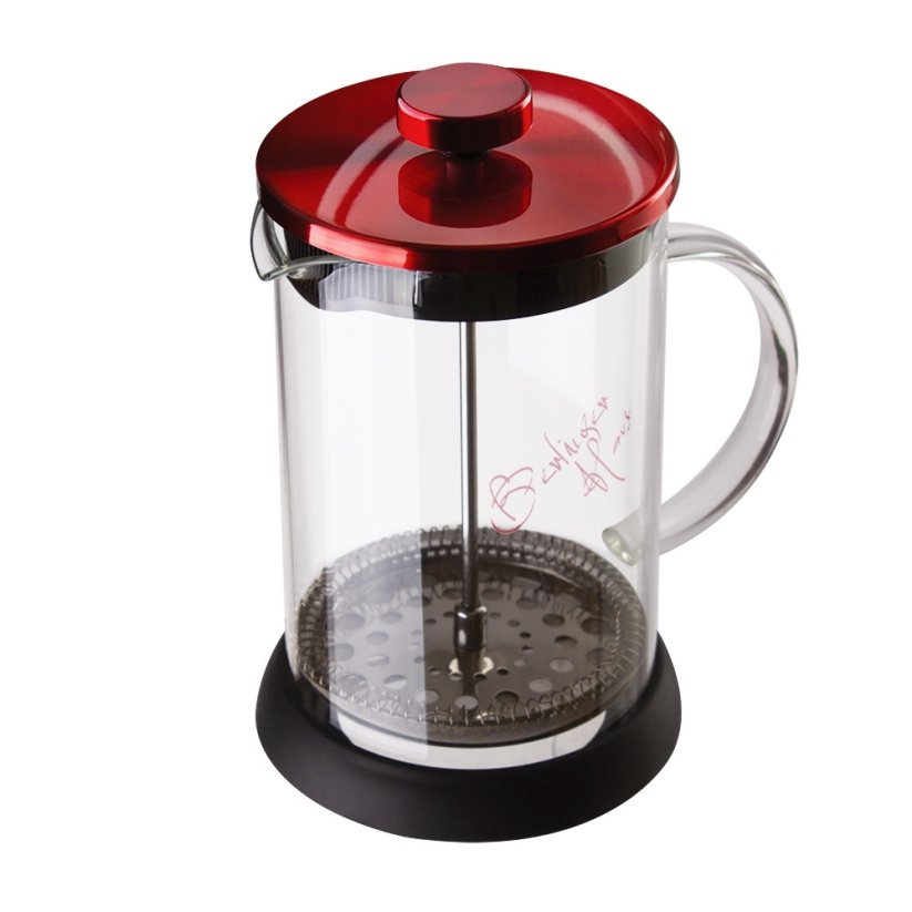 BERLINGERHAUS Konvička na čaj a kávu French Press 800 ml  Burgundy Metallic Line