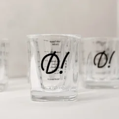 Tairro skleněná oboustranná odměrka s D!