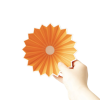 Origami keramický dripper M oranžový