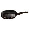 BERLINGERHAUS Pánev grilovací s mramorovým povrchem 28 cm Shiny Black Collection