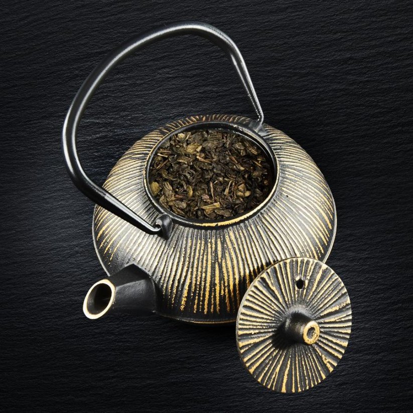 HIT Konvice na čaj litinová 0,8 l SAKURA