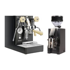 Lelit Mara PL62X V2, black + Eureka Mignon Zero, CR black