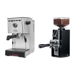 Gaggia Classic GT + Eureka Mignon Libra, CR black
