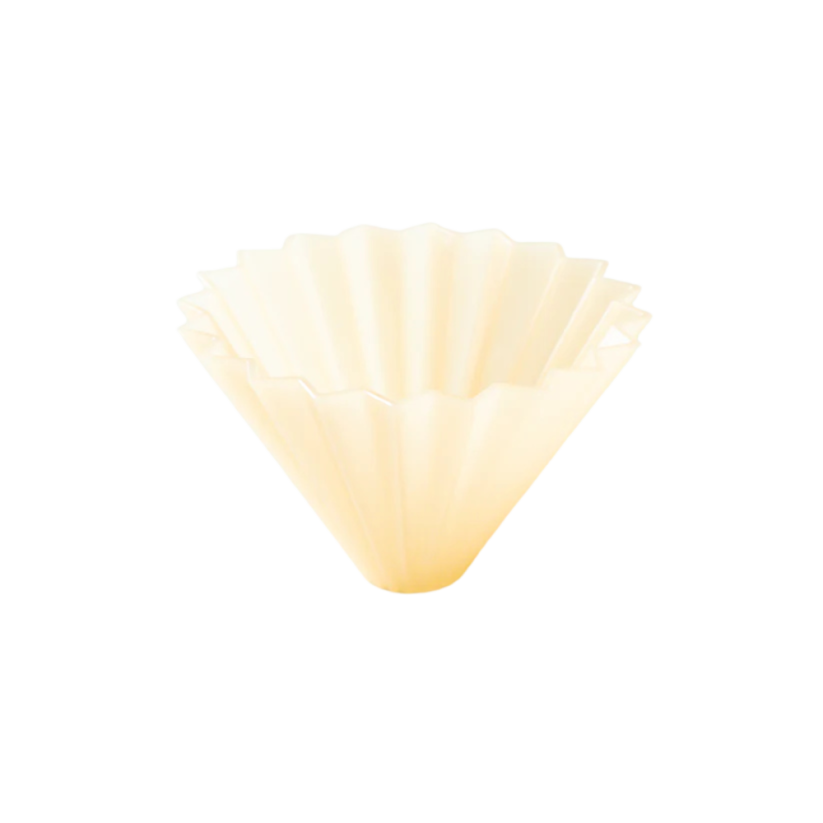 Origami Air plastový dripper M matně béžový
