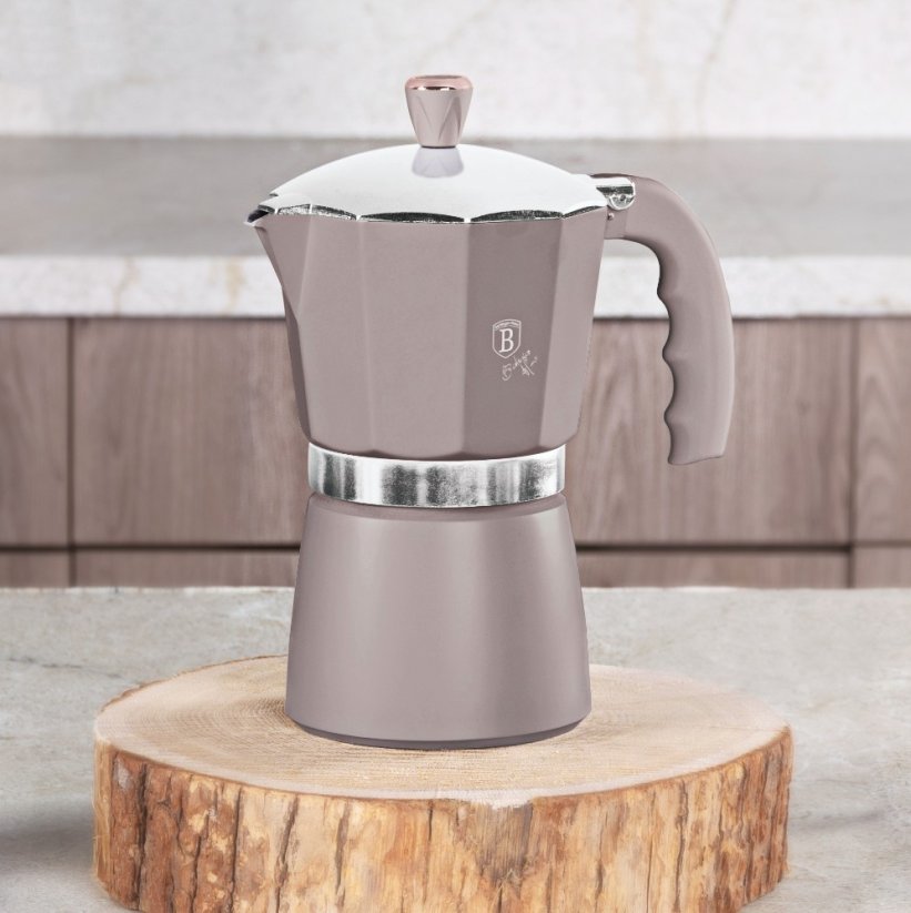 BERLINGERHAUS Konvice na espresso 6 šálků Taupe Collection