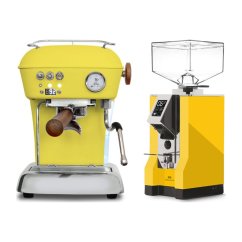 Ascaso DREAM PID Sun Yellow + Eureka Mignon Specialita, CR Yellow